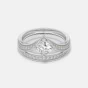 The Brillessa Bridal Ring Set - thumb 6