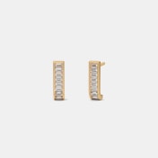 The Everhue J Hoop Earrings - thumb 1