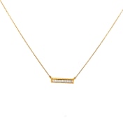 The Dazzle Edge Pendant Necklace - thumb 5