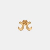 The Pretzel Heart Stud Earrings - thumb 7