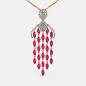 The Pixelle Pendant Necklace - thumb 3