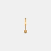 The Daisilenne Dangle Hoop Earrings - thumb 6
