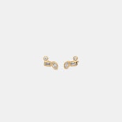 The Encara Multipierced Stud Earrings - thumb 1
