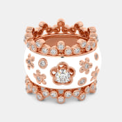 The Lunalit Bridal Ring Set - thumb 7