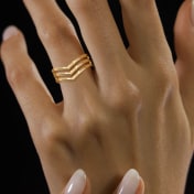 The Aetheris Chevron Ring - thumb 4