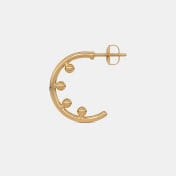 The Pellet Hoop Earrings - thumb 7