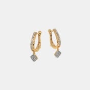 The Surahi Huggie Earrings - thumb 5