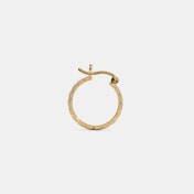 The Oralie Textured Hoop Earrings - thumb 7