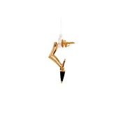 The Neto Dangle Hoop Earrings - thumb 4