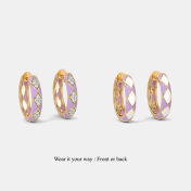 The Godfrey Huggie Earrings - thumb 4
