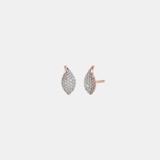 The Sylvan Petals Front Back Earrings - thumb 6