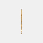 The Gulden Layer Dangle Hoop Earrings - thumb 3