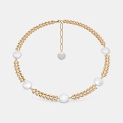 The Oceanna Coin Station Necklace - thumb 2