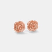 The Blooming Rose Stud Earrings - thumb 5