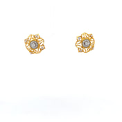 The Lotusphere Stud Earrings - thumb 2