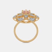 The Zinnia Rose Cocktail Ring - thumb 6