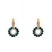 The Makini Dangle Hoop Earrings - thumb 2