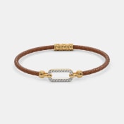 The Biker Cord Bracelet For Him - thumb 1