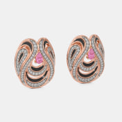 The Noir Nexus Stud Earrings - thumb 4
