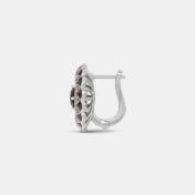 The Velvet Mocha Huggie Earrings - thumb 7