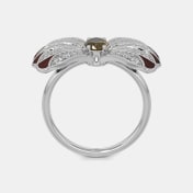 The Amber Mousse Cocktail Ring - thumb 6