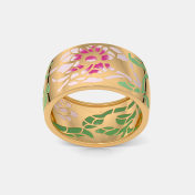The Petal And Poise Band Ring - thumb 7