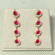 The Redflow Dangler Earrings - thumb 4