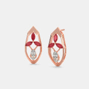 The Rosypetalo Stud Earrings - thumb 1