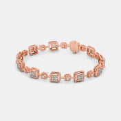 The Squareframe Tennis Bracelet - thumb 4