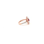 The Roseoflaro Cocktail Ring - thumb 5
