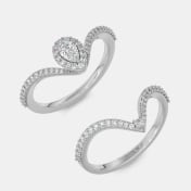 The Aimer Bridal Ring Set - thumb 7