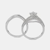 The Gecesi Bridal Ring Set - thumb 7