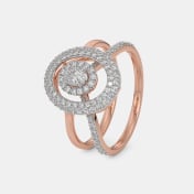 The Aurorae Bridal Ring Set - thumb 1