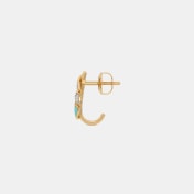 The Valerie J Hoop Earrings - thumb 7
