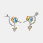 The Daphne Stud Earrings - thumb 4