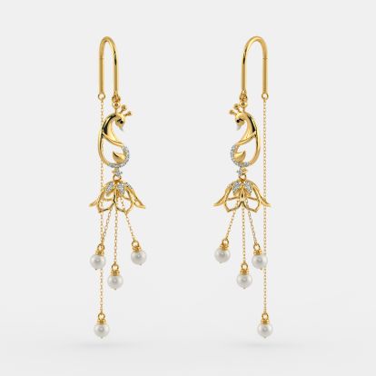 The Kamini Sui Dhaga Earrings Bluestone Com