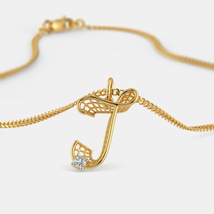 The Jolly J Pendant | BlueStone.com