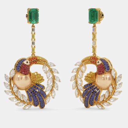 The Toucan Drop Earrings