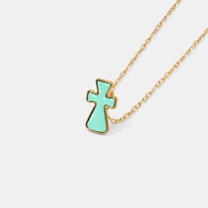 The Bluvie Cross Kids Pendant