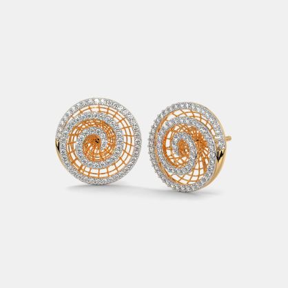 The Helix Lattice Earrings