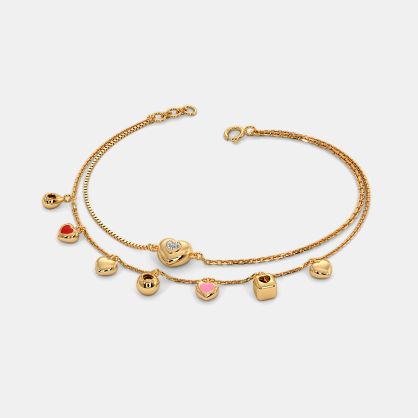 The Heartstrings Layered Bracelet