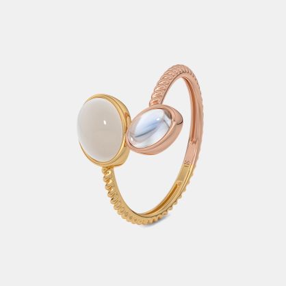 The Twinlight Moonstone Ring