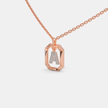 The Swiing A Initial Necklace