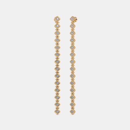 The Diamano Shoulder Duster Earrings
