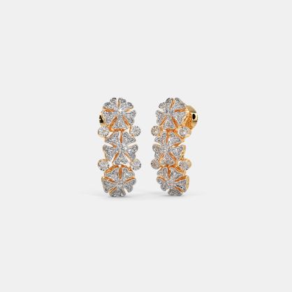 The Kindra J Hoop Earrings