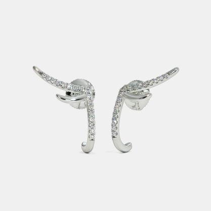The Alizee J Hoop Earrings