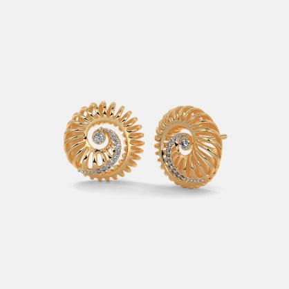 The Carapace Stud Earrings