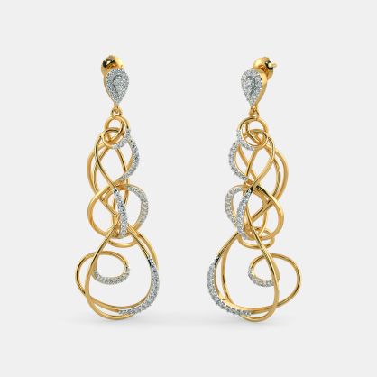 The Crescendo Statement Drop Earrings