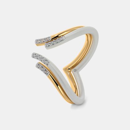 The Linus Chevron Ring