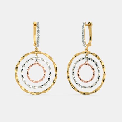 The Pierre Threetone Drop Earrings